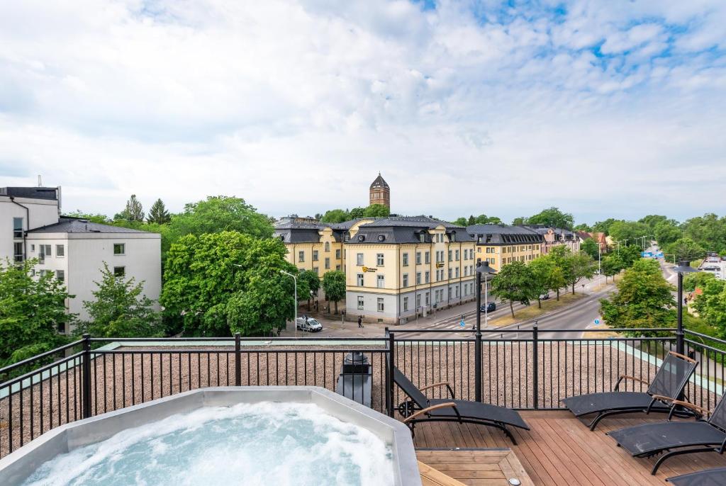 Jacuzzi Linköping Clarion Collection Hotel Slottsparken